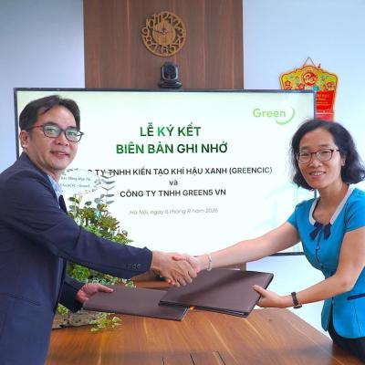 GreenCIC ký kết Biên bản Ghi nhớ hợp tác với Công ty TNHH Green5 VN